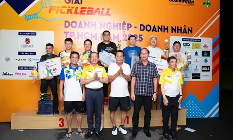 Tạp chí Doanh nhân Sài Gòn tổ chức thành công giải Pickleball Doanh nghiệp – Doanh nhân TP.HCM 2025