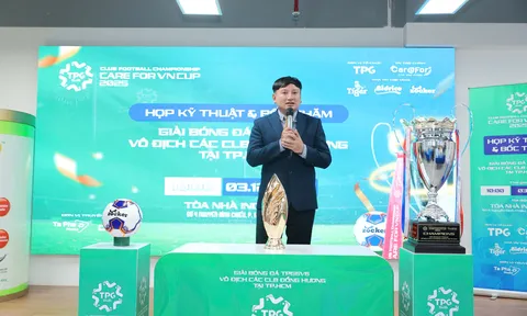 Thương hiệu Bidrico tài trợ toàn bộ nước uống cho TPG 6v6 Cup Care For Vietnam 2025