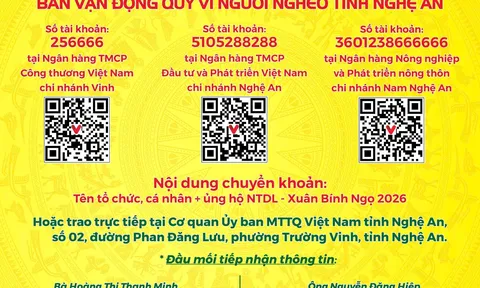 Phát động ủng hộ người nghèo qua Chương trình “Nghĩa tình Dòng Lam - Xuân Bính Ngọ 2026”
