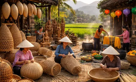 Phát triển bền vững nghề truyền thống trong xây dựng kinh tế nông thôn gắn với bảo tồn bản sắc văn hóa