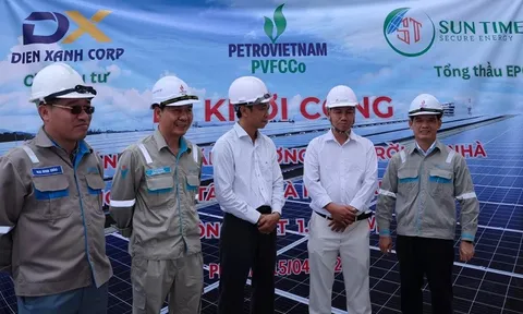 PVFCCo - Phú Mỹ khởi công dự án điện mặt trời mái nhà kho 20.000 tấn