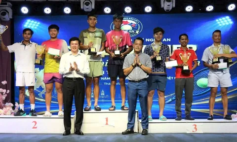 Bế mạc Giải Tennis Báo chí Nghệ An lần thứ VIII năm 2026