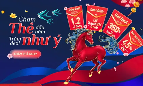 Ngân hàng đẩy mạnh kích cầu tiêu dùng dịp Tết Bính Ngọ 2026 bằng ưu đãi thẻ tín dụng