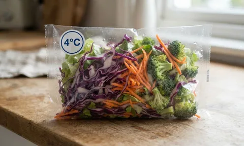 Nghiên cứu phát hiện việc bảo quản ở 4°C hạn chế sự phát triển của mầm bệnh trên rau củ quả tươi sơ chế
