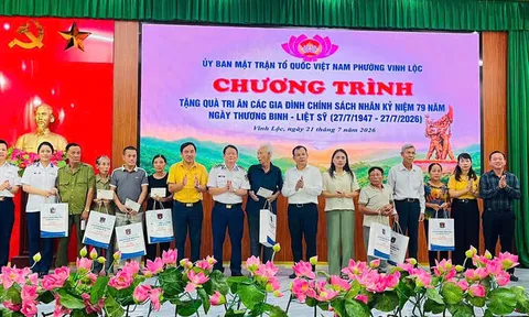 Đoàn Đặc nhiệm Phòng, chống tội phạm ma túy số 2 tri ân gia đình chính sách nhân Ngày Thương binh - Liệt sĩ 27/7