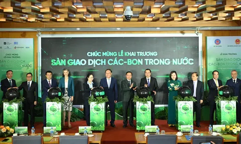 BIDV phối hợp vận hành khai trương hệ thống giao dịch các-bon