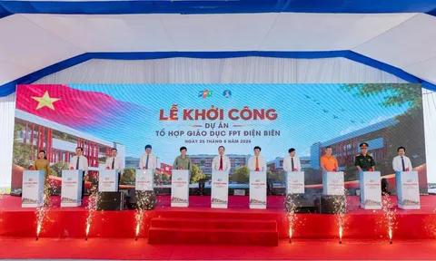 Điện Biên khởi công Tổ hợp Giáo dục FPT, kỳ vọng bứt phá nguồn nhân lực chất lượng cao cho Tây Bắc