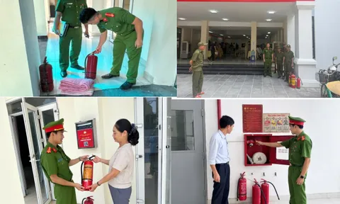 Chủ động hướng dẫn, kiểm tra công tác PCCC tại các địa điểm lấy ý kiến nhân dân đối với dự thảo quy hoạch phân Khu đô thị Sông Hồng 1/5000