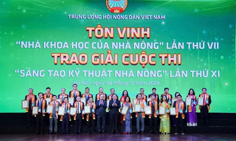 Vinh danh 42 nhà khoa học của nhà nông năm 2026, trao 24 giải nông dân sáng tạo