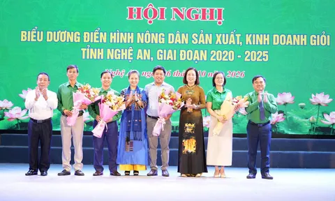 Nghệ An biểu dương 130 hộ nông dân sản xuất, kinh doanh giỏi