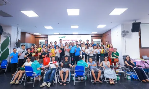 Herbalife Việt Nam tiếp nhận 183 đơn vị máu từ chương trình hiến máu tại TP.HCM và Hà Nội