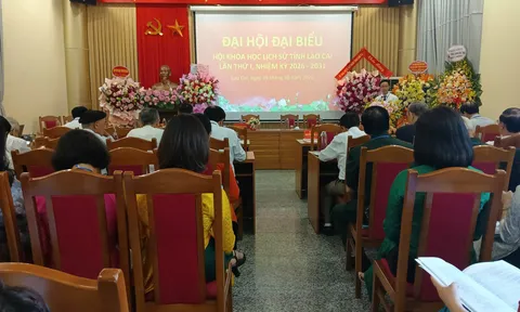 Đại hội đại biểu Hội Khoa học lịch sử tỉnh Lào Cai lần thứ I, nhiệm kỳ 2026–2031