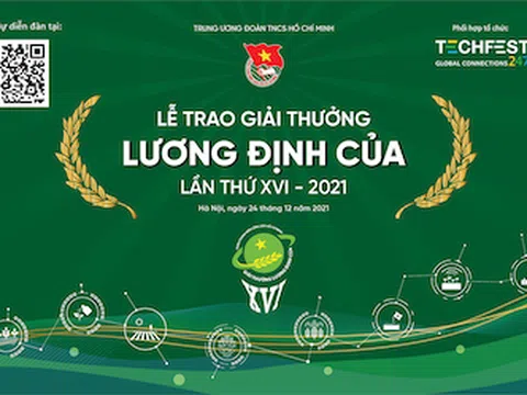 Giải thưởng Lương Định Của 2021: Vinh danh các nhà nông trẻ thời đại mới