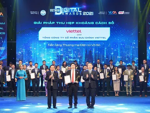 Viettel giành ngôi “quán quân” về số lượng  giải thưởng tại Vietnam Digital Awards 2021