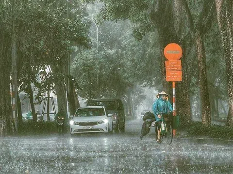 Tin mưa lớn ở vùng núi và trung du bắc bộ; cảnh báo mưa lớn cục bộ, mưa dông, lốc, sét, mưa đá, gió giật mạnh ở Đồng Bằng Bắc Bộ, Bắc Trung Bộ, Nam Trung Bộ, Tây Nguyên và Nam Bộ