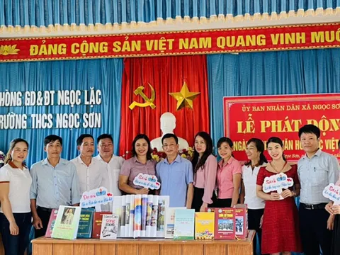 Tưng bừng Ngày Sách và Văn hóa đọc Việt Nam năm 2022 tại xã Ngọc Sơn