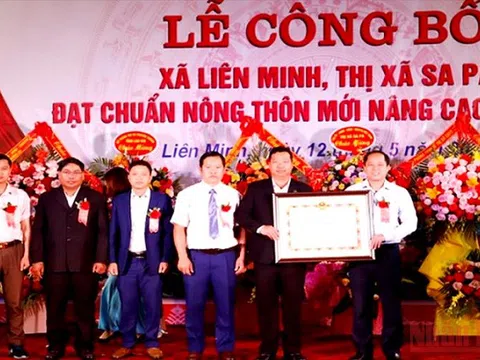 Xã vùng sâu đầu tiên của Sa Pa đạt chuẩn nông thôn mới nâng cao