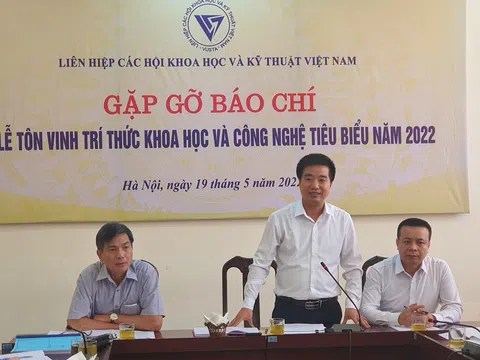 Tôn vinh 106 trí thức khoa học và công nghệ tiêu biểu năm 2022