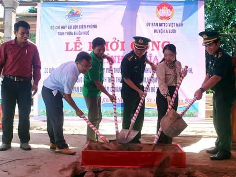 Khởi công xây dựng “Nhà tình thương” cho người nghèo huyện A Lưới