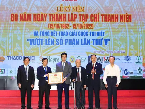 Tạp chí Thanh niên kỷ niệm 60 năm ngày thành lập và tổng kết trao giải cuộc thi viết "Vượt lên số phận" lần thứ V