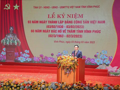 Kỷ niệm 93 năm Ngày thành lập Đảng Cộng sản Việt Nam và 60 năm Ngày Bác Hồ về thăm Vĩnh Phúc