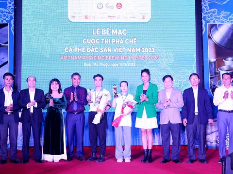 Cuộc thi pha chế cà phê đặc sản Việt Nam 2023: Vinh danh 06 thí sinh xuất sắc nhất