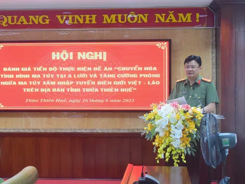 Thừa Thiên Huế quyết tâm xây dựng “xã biên giới sạch ma túy”