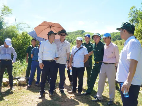 Kiểm tra thực tế thông tin khai thác vàng trái phép ở xã miền núi huyện A Lưới (Thừa Thiên Huế)