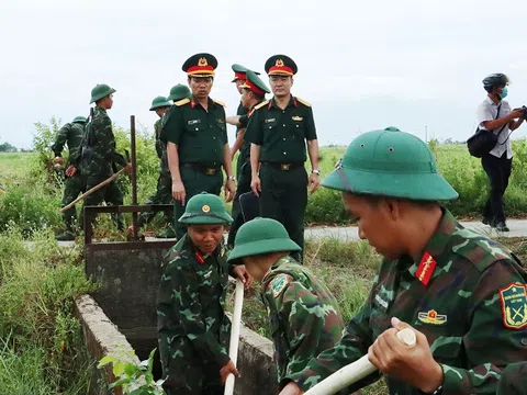 Tăng cường tình đoàn kết quân dân, thúc đẩy phát triển kinh tế - xã hội