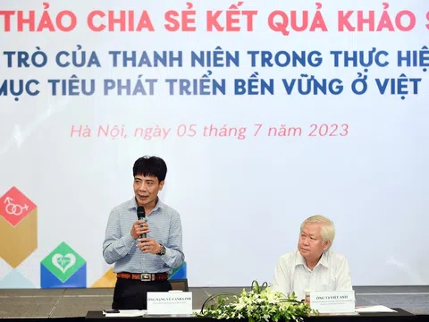 Thanh niên đóng vai trò quan trọng trong phát triển bền vững