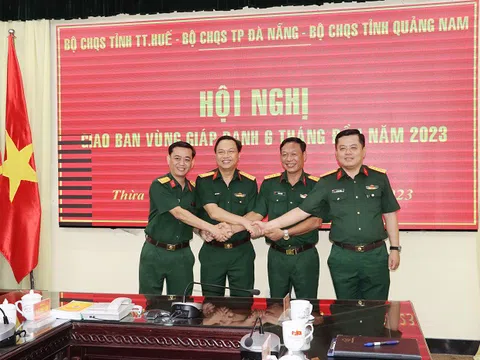 Hội nghị phối hợp hoạt động đóng quân canh phòng ba tỉnh Thừa Thiên Huế, Quảng Nam, Đà Nẵng