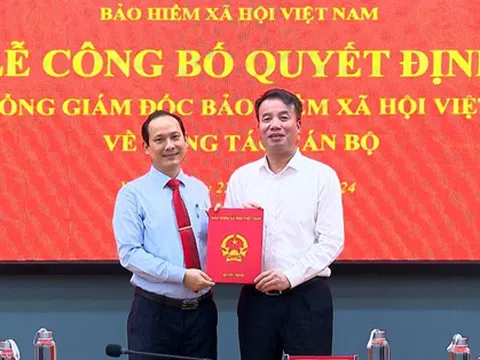 Ông Phạm Công Cường được bổ nhiệm chức vụ Giám đốc BHXH tỉnh Yên Bái