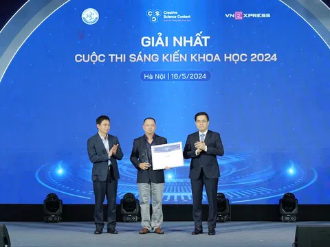 Công nghệ chuyển hóa bùn thành cellulose vi khuẩn đoạt giải Nhất Sáng kiến Khoa học 2024