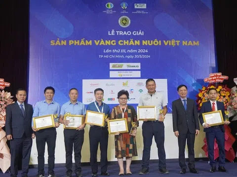 Tôn vinh các sản phẩm Vàng chăn nuôi Việt Nam 2024