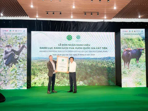 Cát Tiên - Vườn Quốc gia đầu tiên ở Việt Nam đạt danh hiệu Danh lục Xanh của IUCN