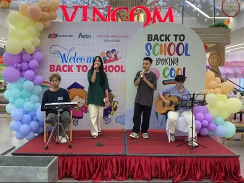 Vincom Mega Mall Ocean Park 1 tưng bừng khai mạc Hội chợ "Back to School" chào đón năm học mới