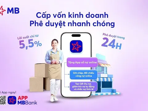 MB trợ lực khách hàng, tăng tốc kinh doanh cuối năm với gói vay chỉ từ 5,5%/năm