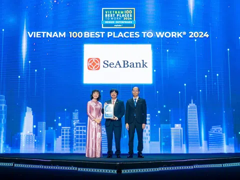 SeABank được vinh danh "Nơi làm việc tốt nhất Việt Nam 2024"