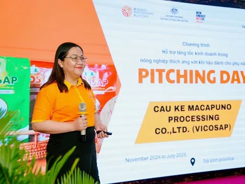Sáu doanh nghiệp nông nghiệp thích ứng biến đổi khí hậu do phụ nữ lãnh đạo nhận tài trợ của Úc