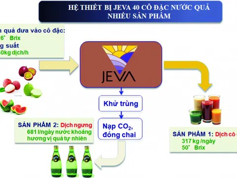 Công nghệ cô đặc nước quả JEVA nhận giải thưởng Sáng tạo Châu Á của Quỹ ĐMST Hitachi