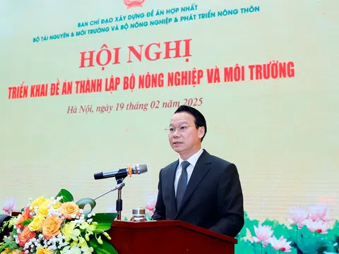 Bộ Nông nghiệp và Môi trường sẽ đi vào hoạt động từ ngày 1/3/2025