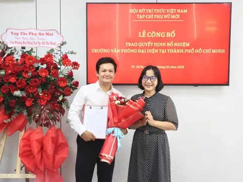 Tạp chí Phụ nữ Mới bổ nhiệm các nhân sự chủ chốt cho Văn phòng đại diện tại TP.HCM