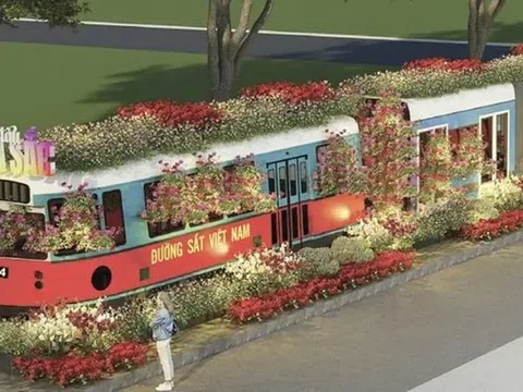 'Chuyến tàu đa sắc' tại Festival Hoa lan TP. Hồ Chí Minh