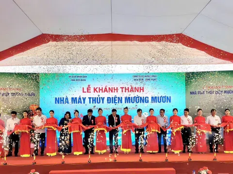 Nhà máy thủy điện Mường Mươn đi vào hoạt động, chính thức hòa lưới điện Quốc gia