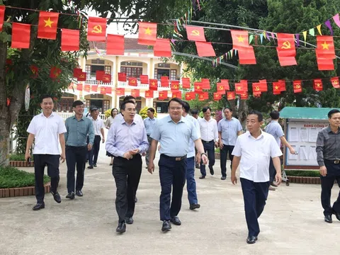 Huyện Nam Đàn (Nghệ An) đạt chuẩn nông thôn mới nâng cao