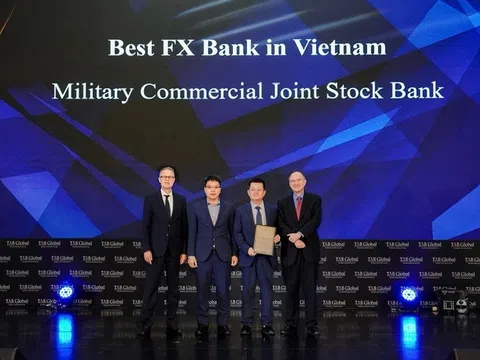 MB hai năm liên tiếp nhận danh hiệu “Ngân hàng ngoại hối tốt nhất Việt Nam” từ The Asian Banker