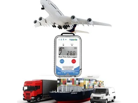 Máy ghi TT19SE theo dõi nhiệt độ, độ ẩm, vị trí, ánh sáng và độ rung theo thời gian thực