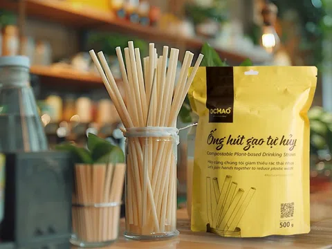 Ống hút gạo tự hủy OCHAO - lựa chọn “xanh” cho cuộc sống hiện đại