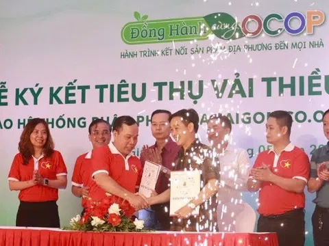 Liên hiệp Hợp tác xã Thương mại Thành phố Hồ Chí Minh ký hợp tác tiêu thụ vải thiều Lục Ngạn Bắc Giang
