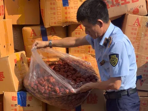 Hà Nội: Phát hiện hơn 4 tấn táo đỏ khô nhập lậu, không đảm bảo an toàn thực phẩm